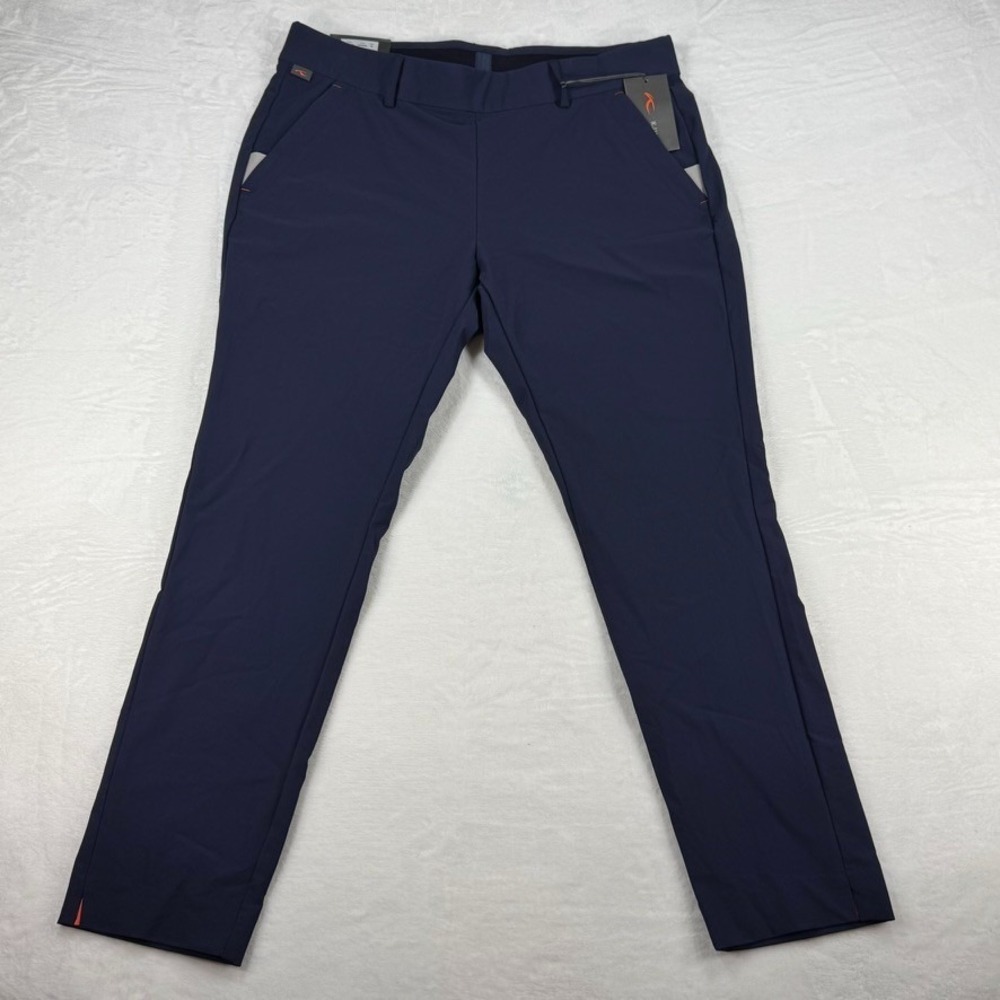 NWT KJUS Women's Ice Light 7/8 Treggings Golf Pants Size 42 XL Blue Athletic